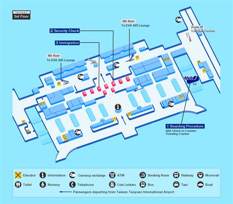 Taoyuan Airport Terminal 1 Map - Map Of Stoney Lake