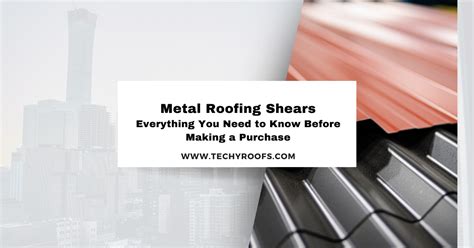 Metal Roofing Shears: Everything You Need to Know Before Making a ...