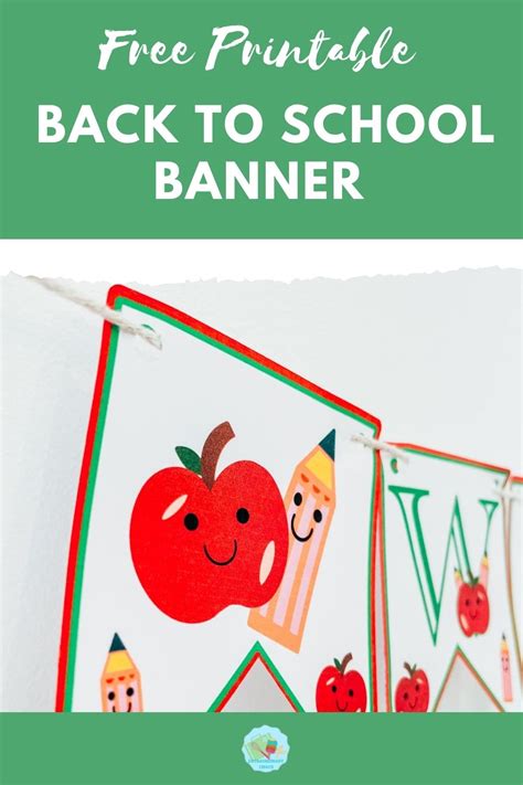 Free Printable Welcome Back Teacher Banner ⋆ Extraordinary Chaos