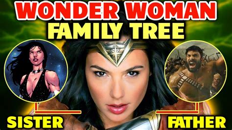 18 (Every) Members Of Wonder Woman's Insanely Powerful Family - Entire ...