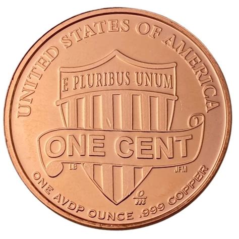 Lincoln Penny 1 oz Copper Round - Hero Bullion