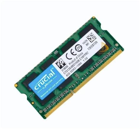 DDR SDRAM Crucial 4Gb DDR3 Ram Laptop at Rs 999 in New Delhi | ID ...