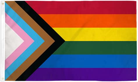 Inclusive Rainbow Flag 3x5ft | Rad Pride | You Shop We Donate