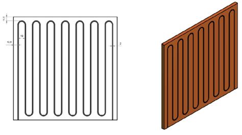 Schematic view of the heating plate | Download Scientific Diagram