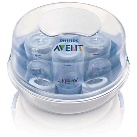 Philips AVENT NEW Microwave Natural Steam Baby Bottle Steriliser SCF281/02