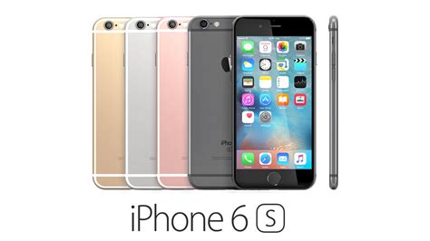 These are all the official iPhone 6s and iPhone 6s Plus color variants ...