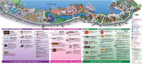 Downtown Disney Map. We'll be spending a few hours here. | Walt Disney ...