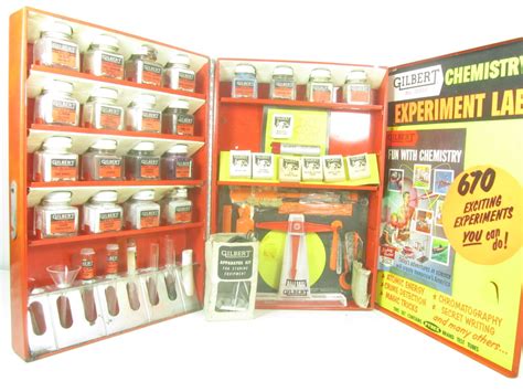 Gilbert Chemistry Set Experiment Lab 12052 Vintage Toy