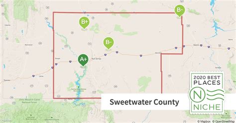 Sweetwater County Wyoming Map: An Ultimate Guide In 2023 - World Map ...