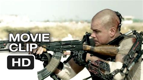 Elysium Movie CLIP - The Heist (2013) - Matt Damon Sci-Fi Movie HD ...