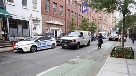 double parking, parking in bike lane, electric bike, traffic cops were ...