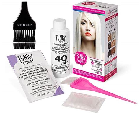 Hair Bleaching Kit - Crazy Color by Renbow Hair Lightening Bleaching Kit | eBay | barretstellhorn