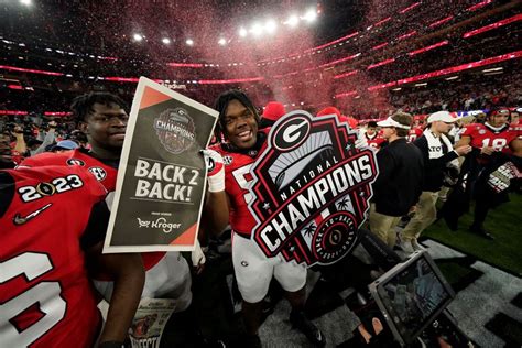 Georgia repeats as NCAA football champions