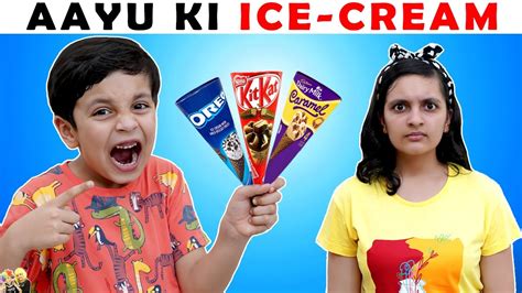 AAYU KI ICE CREAM | Moral Story for kids | Funny Hindi Stories | Aa...