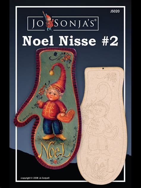 Noel Nisse #2 Ornament - JS020 – Jo Sonja's