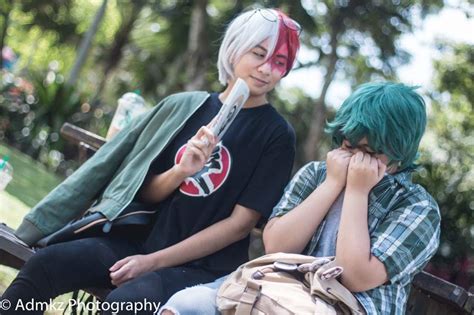 Boku No Hero Academia - Todoroki x Deku PHOTOSHOOT! | Cosplay Amino