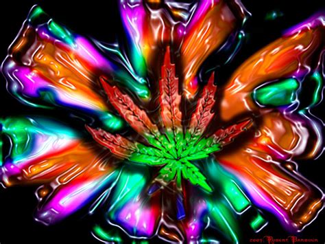 Psychedelic Weed Wallpapers - 4k, HD Psychedelic Weed Backgrounds on WallpaperBat