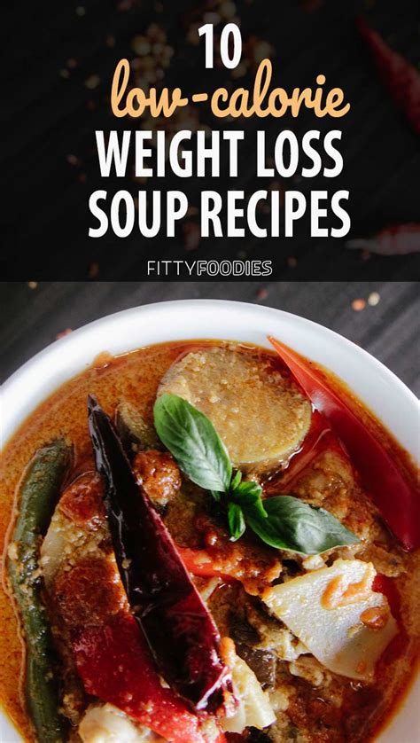 10 Low-Calorie Weight Loss Soup Recipes - FittyFoodies