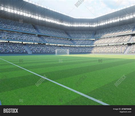 Soccer Stadium Goals Image & Photo (Free Trial) | Bigstock