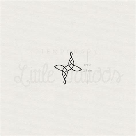 Small Family Symbol Temporary Tattoo - Set of 3 – Little Tattoos