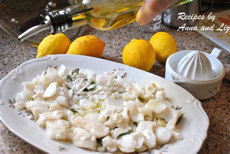 Fresh Cod Fish Salad - 2 Sisters Recipes by Anna and Liz