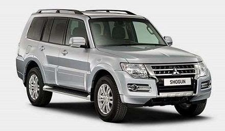 Mitsubishi Shogun - 4x4 offroad Range