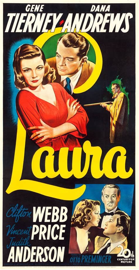 Laura (National Film Registry) (41x81in) (Linen) - Movie Posters Gallery