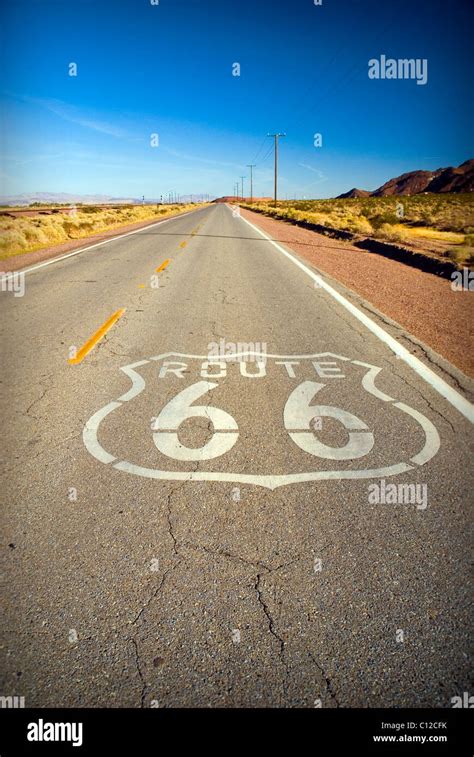 Historic Route 66 Stock Photo - Alamy