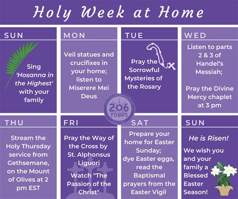 Holy Week at Home | Holy week, Miserere mei, Prayers