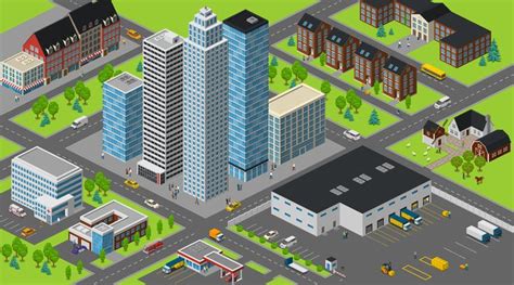 Use Icograms Templates to create 3D City Maps and Infographics without ...