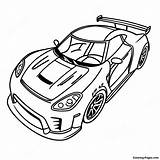 Fast Gtr Racing Car Coloring Page  Pagescom sketch template