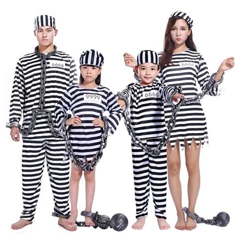 Aliexpress.com : Buy Halloween costume bloody prisoner clothes adult ...