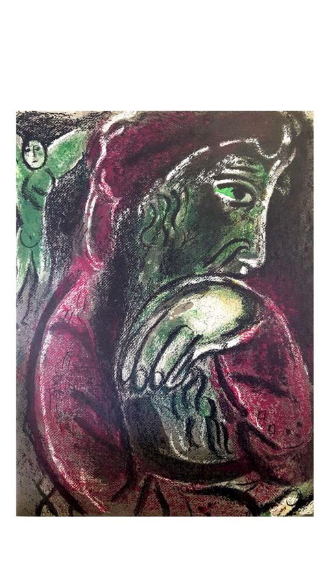 Marc Chagall - Marc Chagall - The Bible - Original Lithograph at 1stDibs