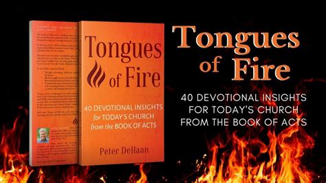 New Book: Tongues of Fire (Peter DeHaan News)