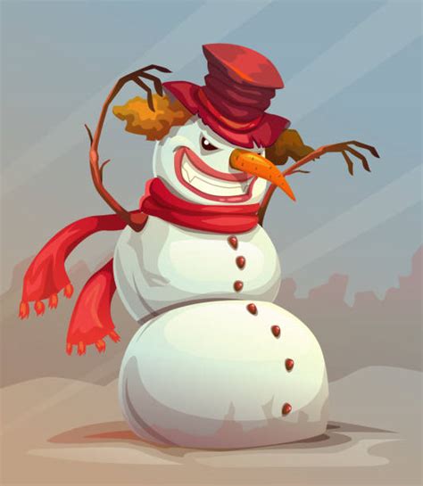 Evil Snowman Illustrations, Royalty-Free Vector Graphics & Clip Art - iStock