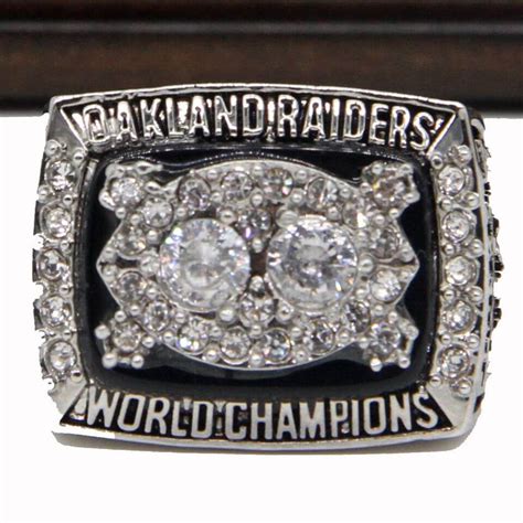 NFL 1980 Super Bowl XV Oakland Raiders Championship Replica Ring With ...