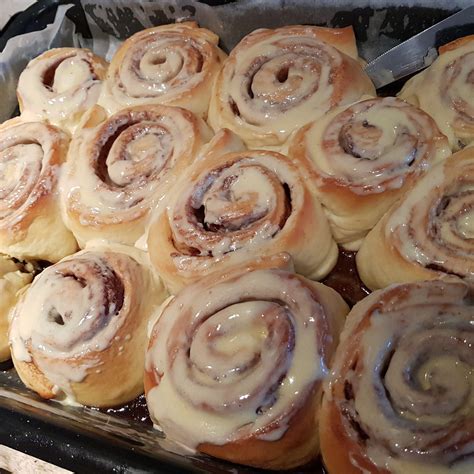 [Homemade] Cinnamon buns : food