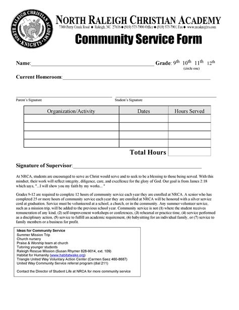 Community Service Letter - 40+ Templates [Completion, Verification]