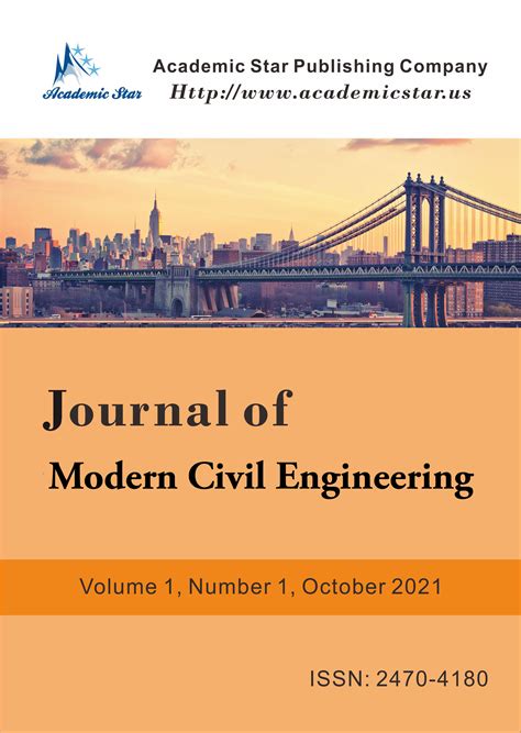 Journal of Modern Civil Engineering