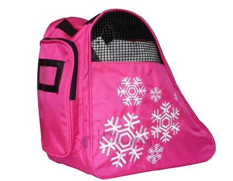 Snowflake Fuchsia Figure Skating Bag - Love Ice Skating