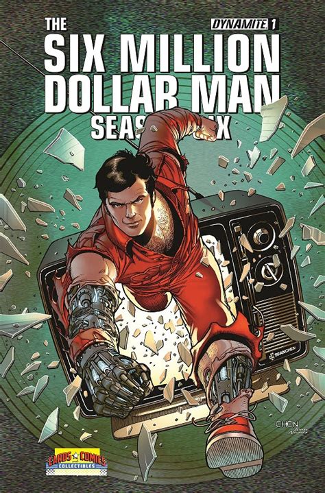 Six Million Dollar Man Season Six #1 Exclusive | Cards, Comics ...