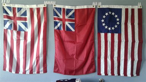 Grand Union, 1707 Red Ensign, Betsy Ross : vexillology
