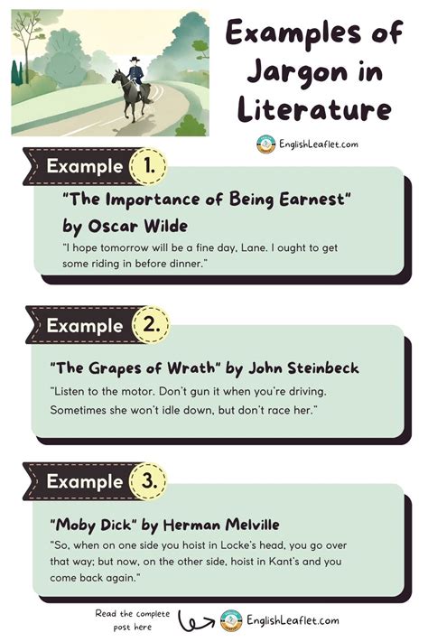 Examples of Jargon in Literature - EnglishLeaflet