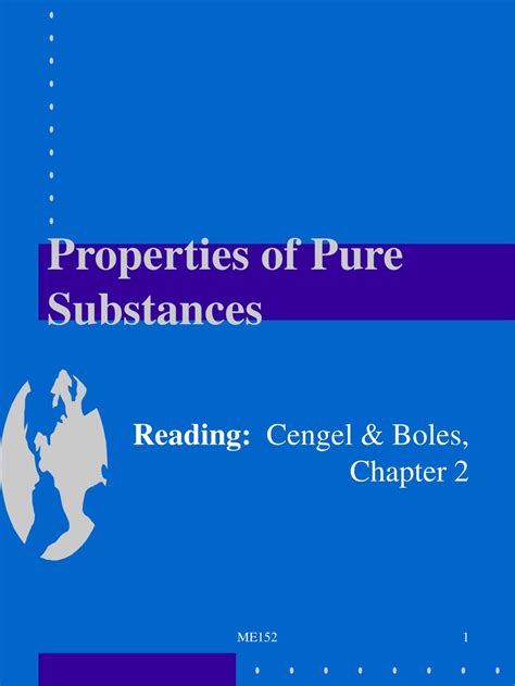 PPT - Properties of Pure Substances PowerPoint Presentation, free ...