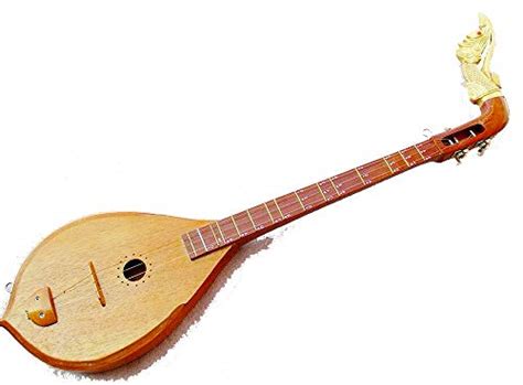 Isarn Acoustic Phin 3 Strings, Thai Lao Guitar Musical Instrument ...