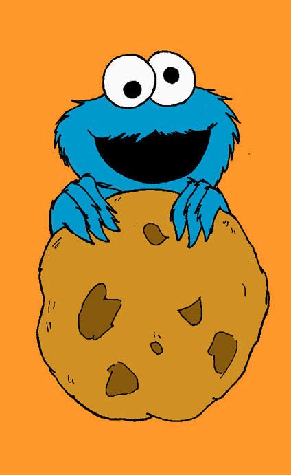 Cookie monster doodle by donner on DeviantArt