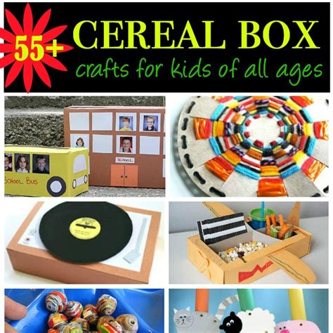 Cereal Box Crafts For Kids