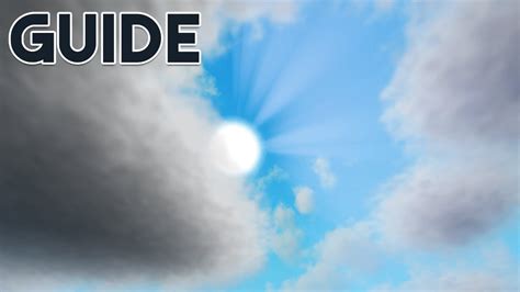 How to add Clouds into your game - (Roblox Studio) Dynamic Skies - YouTube