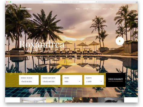 35 Best Free Hotel Website Templates Built For Modern Businesses 2021