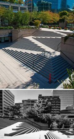 Robson Square is a landmark civic center and public plaza of modernist ...